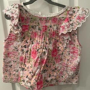 LoveShackFancy girls top size 10
